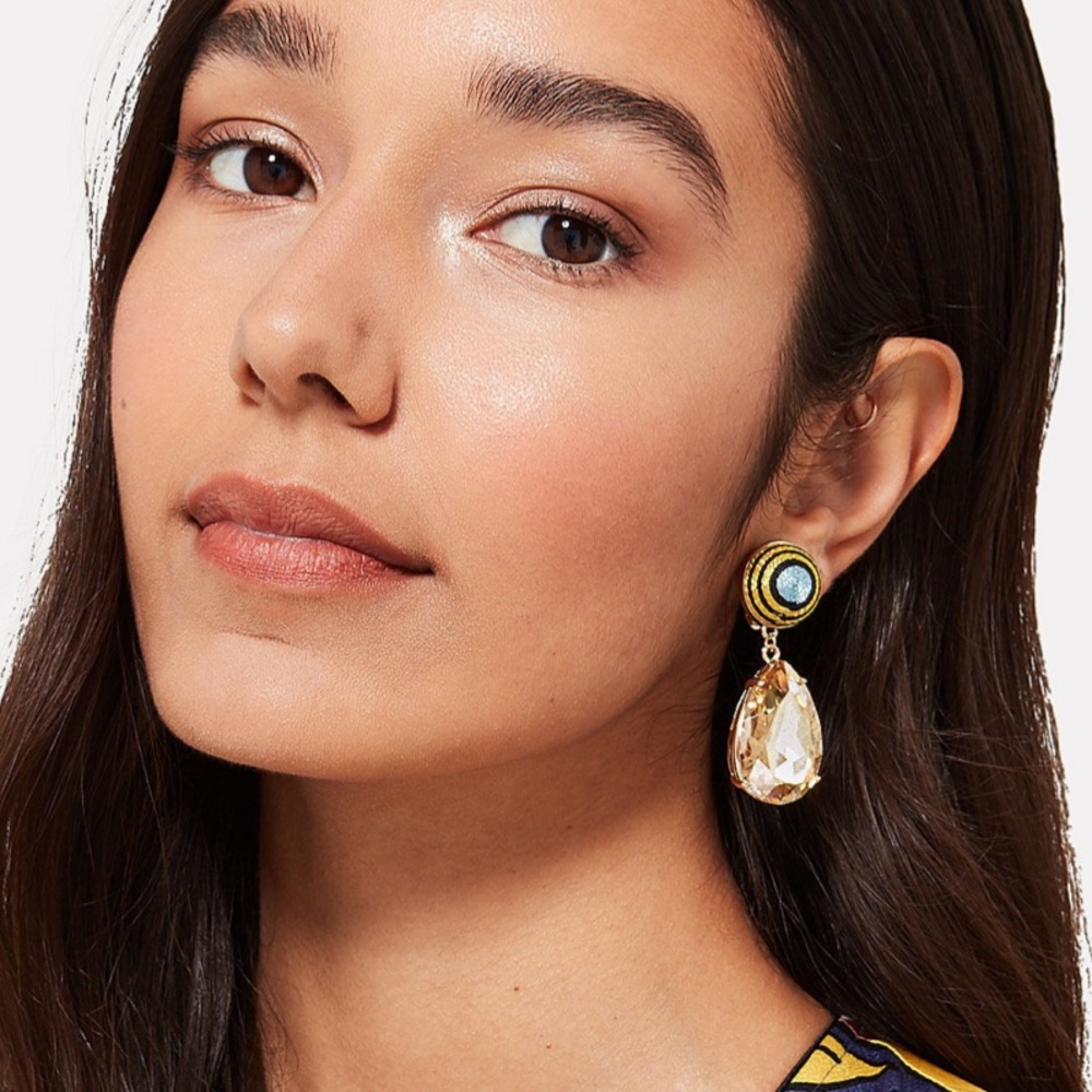Maryjane Caverol Clip on Earrings